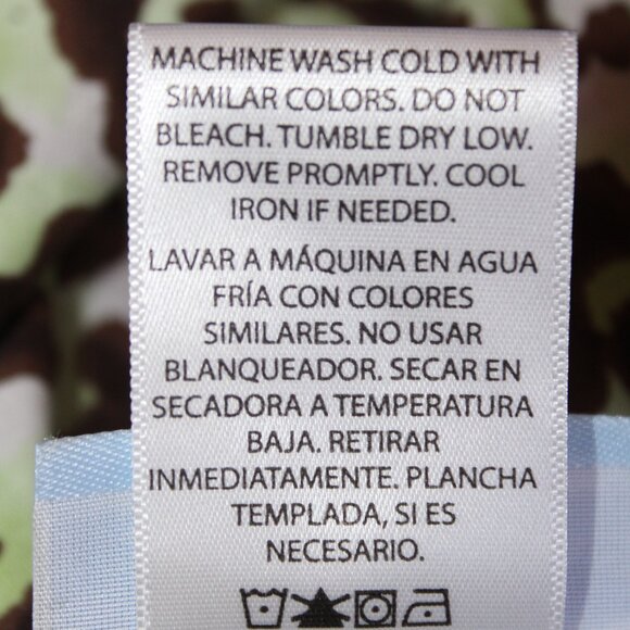 SB Scrubs Women's V-Neck Green Brown Animal Print V-Neck Scrub Top Size XS - Picture 11 of 11